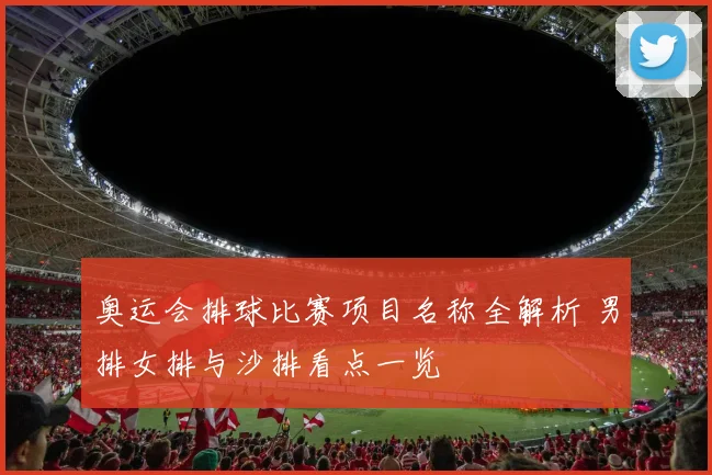 奥运会排球比赛项目名称全解析 男排女排与沙排看点一览